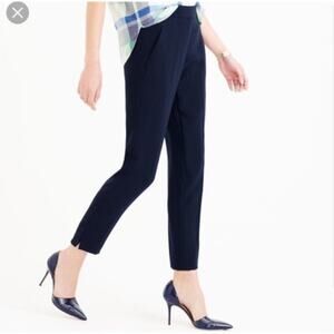 J. Crew Collection Navy Curator Pant Size 8